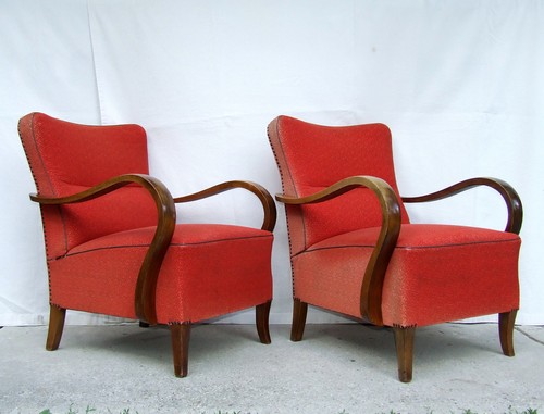 Pair art deco - of,