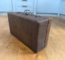 Antique Chinese Woven Rattan &