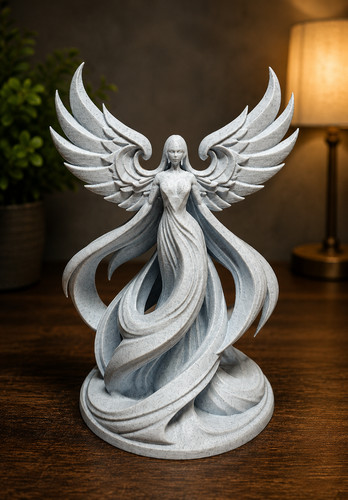 Celestial angel statue - angel, –
