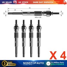 4X Glow Plugs For DAIHATSU
