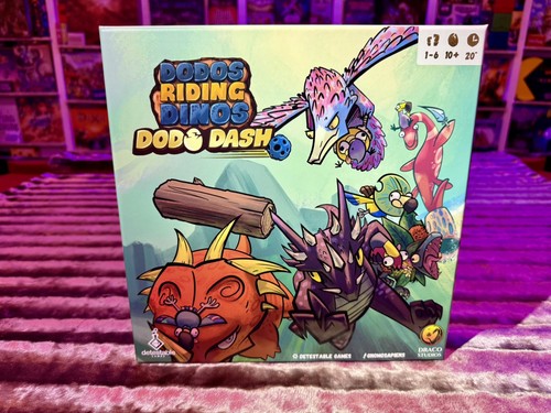Dodos riding dinos - dodo, dash