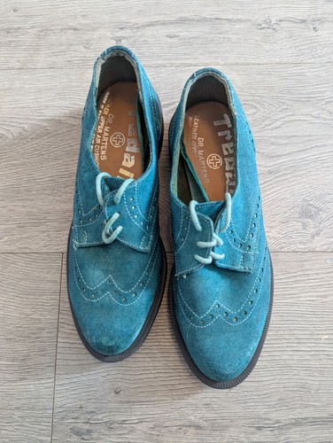 Martens brogues turquoise - martens,