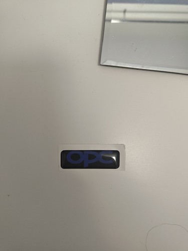 Astra mk4 ashtray sticker - g,