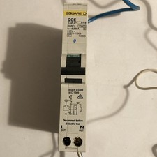 SQUARE D 32 AMP RCBO CURVE C 10kA 30mA RCBO QOE132C03