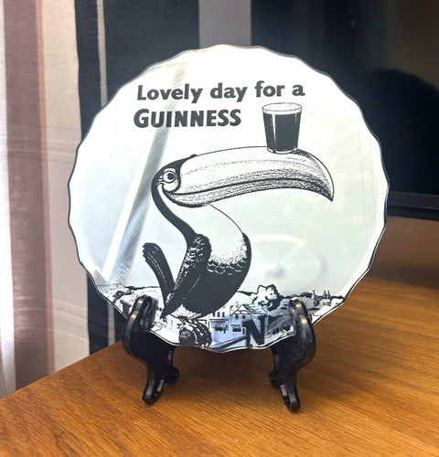 Guinness toucan engraved - guinness,