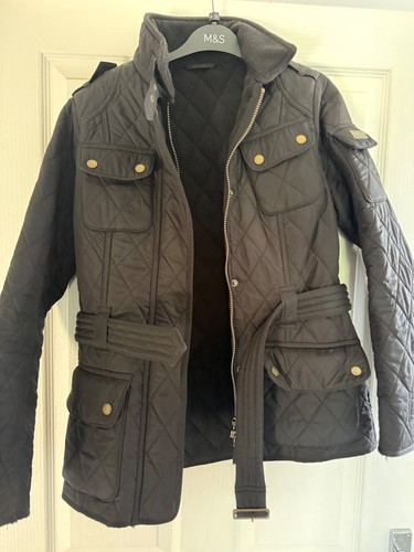 Barbour quilted jacket black - quilted,
