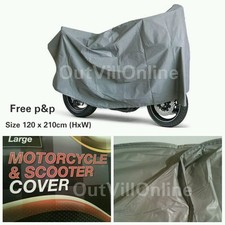Outdoor Motorcycle Silver