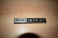 Classic Mini Clubman 1275 GT Boot Badge