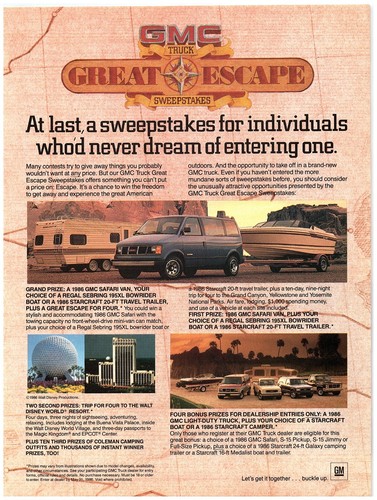 Print 1986 great escape - print,