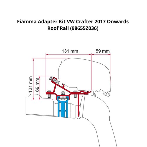 Fiamma awning mounting kit - awning,