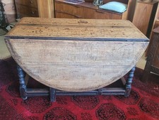 Late 17th Century Oak Gate Leg