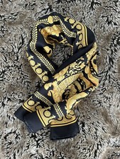 £390 VERSACE Black & Gold