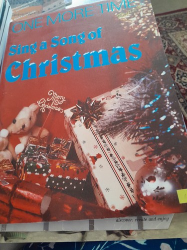 Piano music book carols - music,
