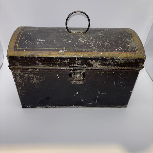 Antique document box - , tin