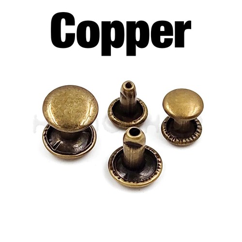Double cap rivets - cap, rapid
