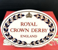 Rare Royal Crown Derby display