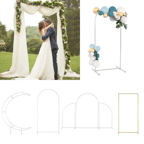 Metal wedding arch - metal, balloon