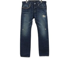 HYSTERIC GLAMOUR Vintage Clash Processed Studded Denim Jeans W32 Made in Japan