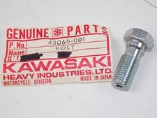 NOS KAWASAKI 1987-1990 OIL BOLT (2) KZ1000 KZ900 KH400 H1 H2 EX650 43066-001
