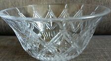 Waterford Marquis Lead Crystal Centre Bowl/Fruit Bowl (23cm x 12cm)