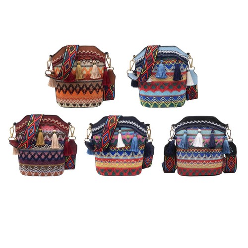 Hippie crossbody bags bucket - crossbody,
