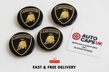 4x Lamborghini Wheel Centre Caps – 470601147 – Huracan Aventador Urus