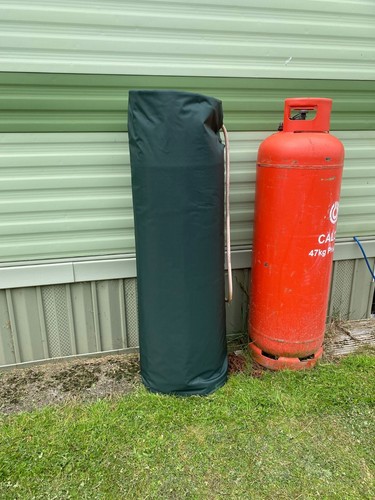 Green insulated 47kg gas - green,