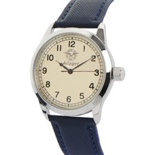 Ailager British RAF Pilot Watch -WW2 Air Ministry Reproduction- Blue Strap