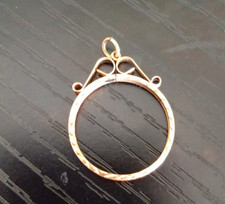 9 g gold half sovereign mount