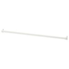 NEW IKEA Komplement Steel Wardrobe Rail White/Grey 50cm  75cm  100cm Durable