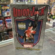 Marvel Union Jack Bowen Designs Mini Bust Retro MCU Avengers Vintage Statue