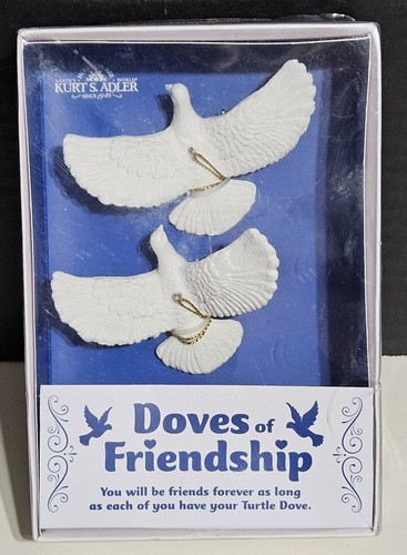 Kurt adler doves friendship - of,