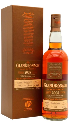 Glendronach batch 17 - glendronach, single