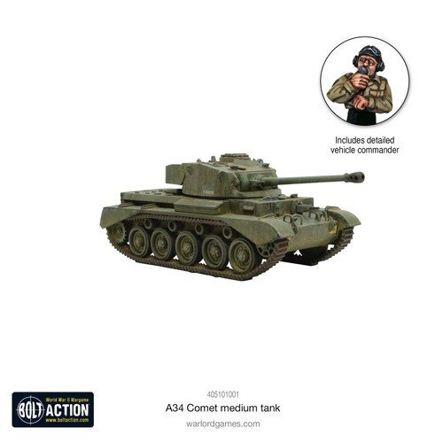 Bolt action a34 comet - -,