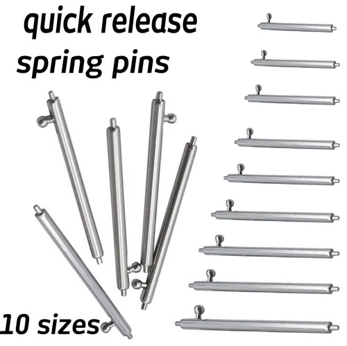 Quick release spring pins - x,