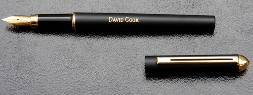 Fountain pen new matt black - matt,