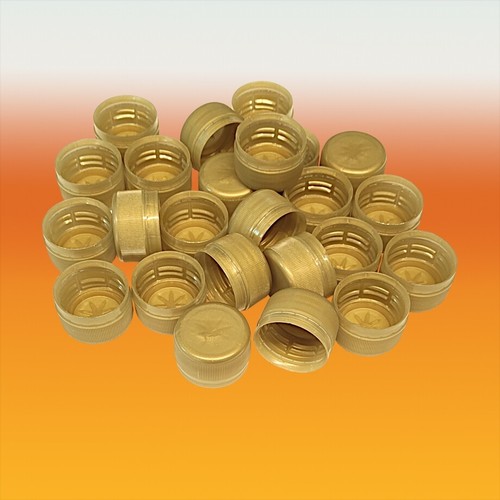 Gold screw caps for - for, 1l
