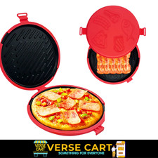 Toasted Sandwich Maker Machine Microwavable  Round Pizza Mold