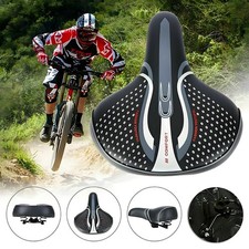 WIDE BIG BUM BIKE BICYCLE GEL CRUISER EXTRA SPORTY SOFT PAD SADDLE SEAT COMFORT