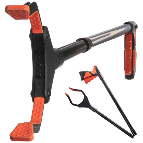 Foldable litter picker - litter,