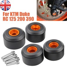 For KTM 125 200 390 DUKE Front & Rear Fork Wheel Frame Slider Crash Protector