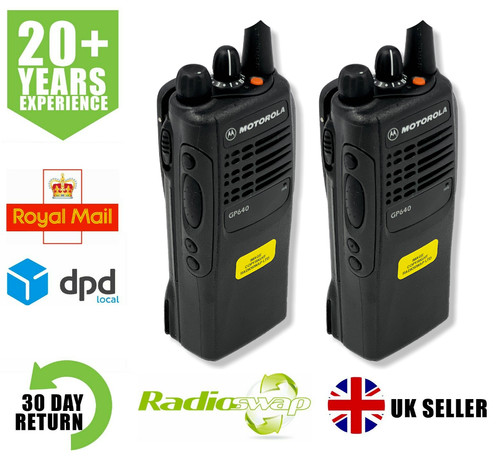Motorola gp640 uhf watt - 4,