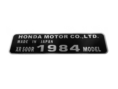 Honda xr500r 1984 all - 1984,, years