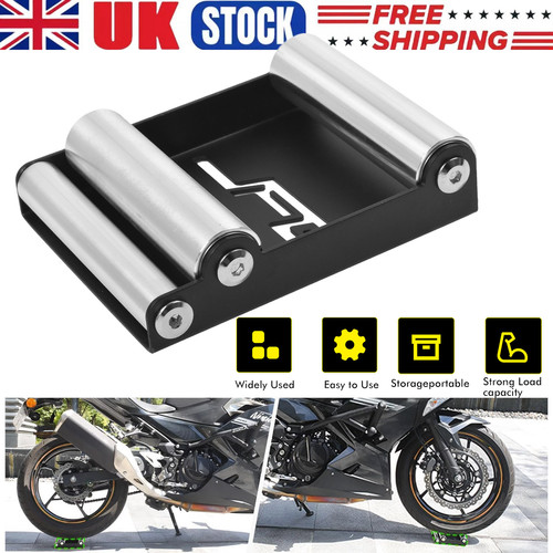 Motorcycle wheel roller stand - roller,