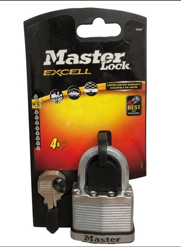 Master lock padlock excell - lock,