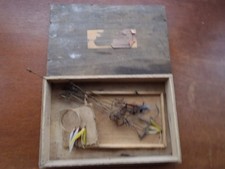 COLLECTION OF 5 VINTAGE FLIES