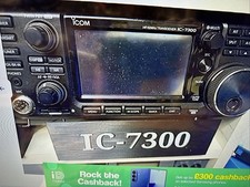 Icom IC-7300 Desk Stand Angled