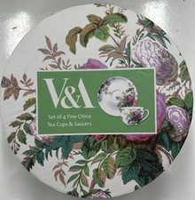 V&A set of 4 fine China tea