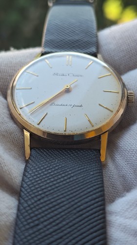 Vintage seiko crown diashock - seiko,
