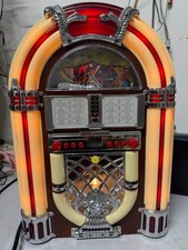 elta 2751PL jukebox, radio, cd mp3 player retro with lights